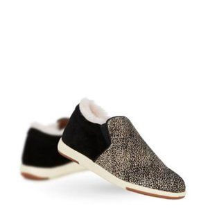 EMU Australia Brunswick Fur lined slip on sneakers loafers. 10